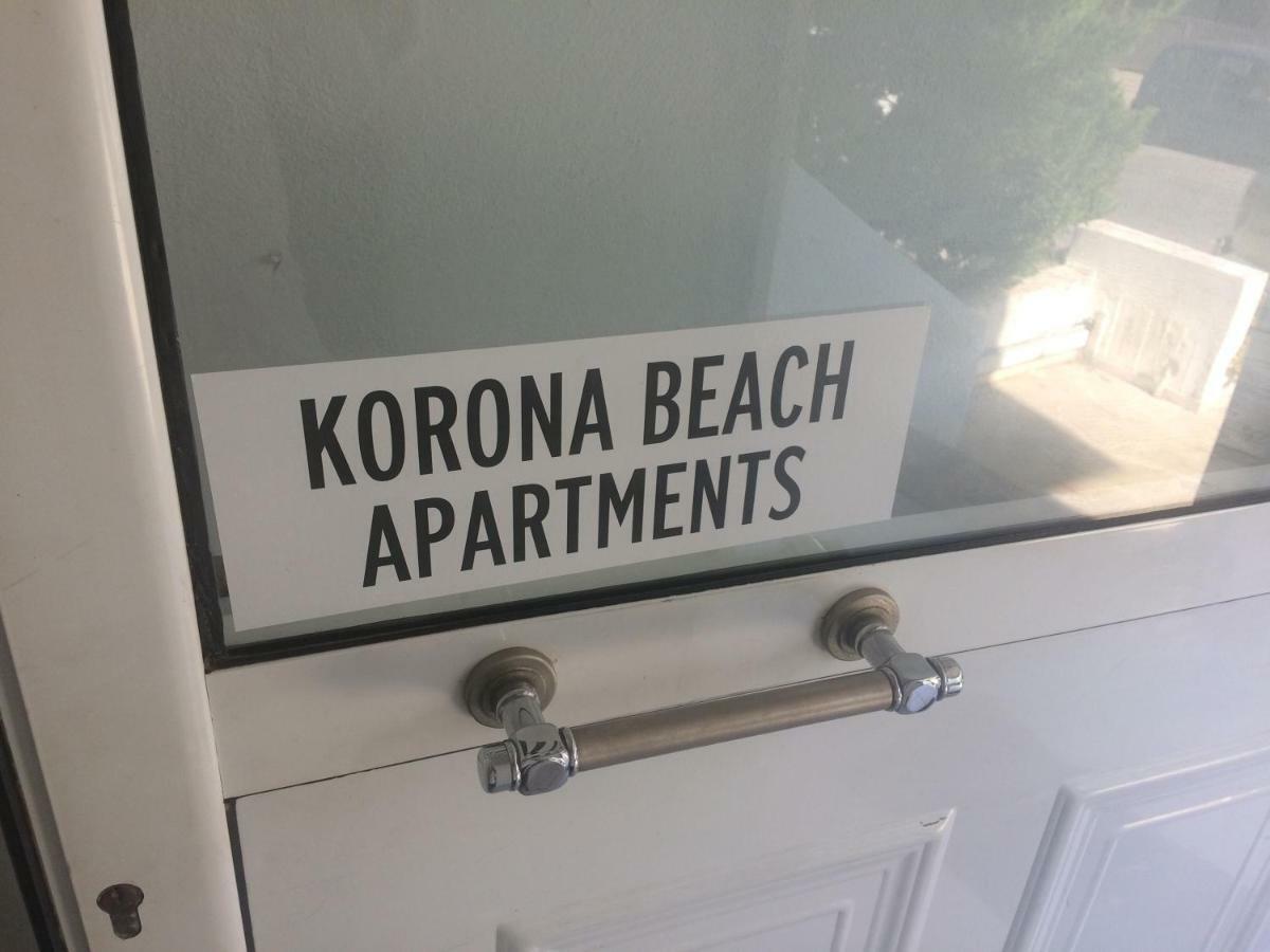 Korona Beach Apartments II Rethymno  Exterior photo